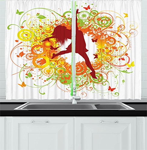 White Ruby Orange Green