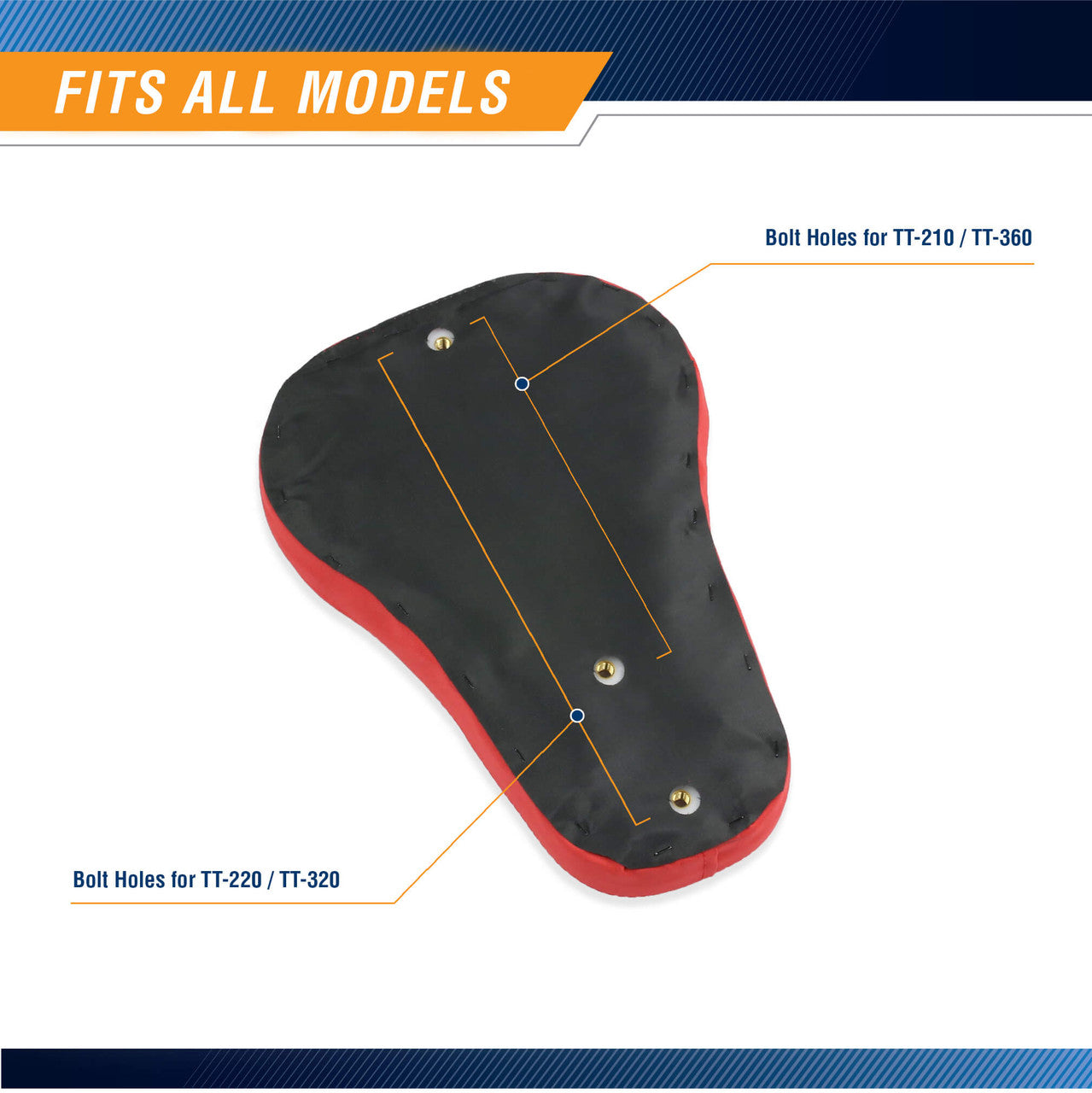 Teeter Totter Seat Pad - Universal Fit for Various Models, New Size - Perfect for Playgrounds, Backyards, and Outdoor Fun