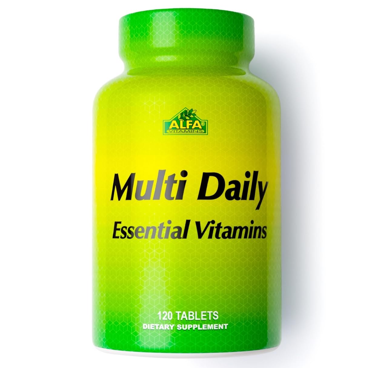 ALFA VITAMINS Multi Daily Vitamins - Essential Immune Support & Healthy Lifestyle Supplement (120 Tablets) - Boost Energy & Wellness for Adults