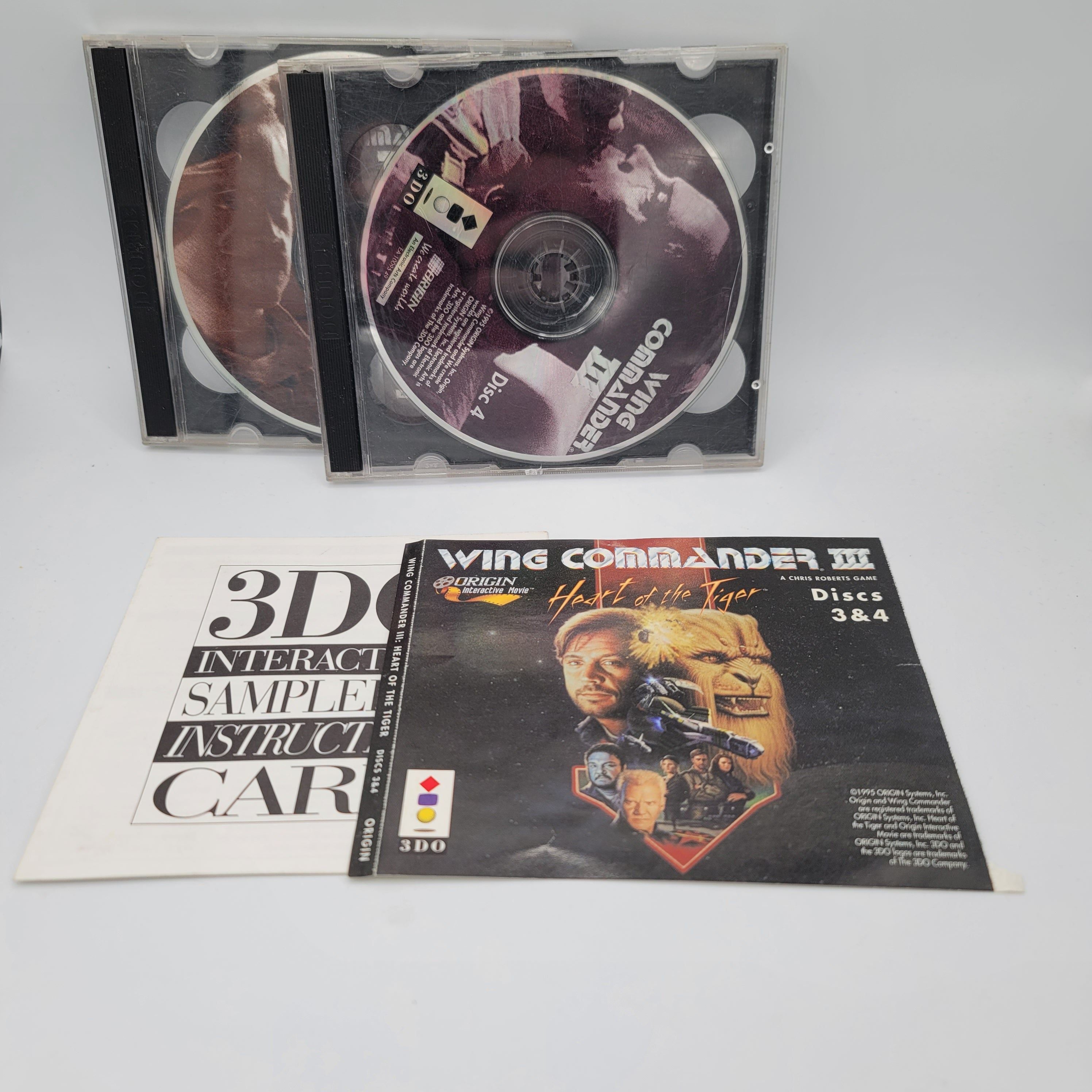 3DO Wing Commander III Heart of the Tiger (Long Box) - Classic Space Combat Game for Retro Gaming Enthusiasts | Perfect for Collectors and 90s Nostalgia Lovers