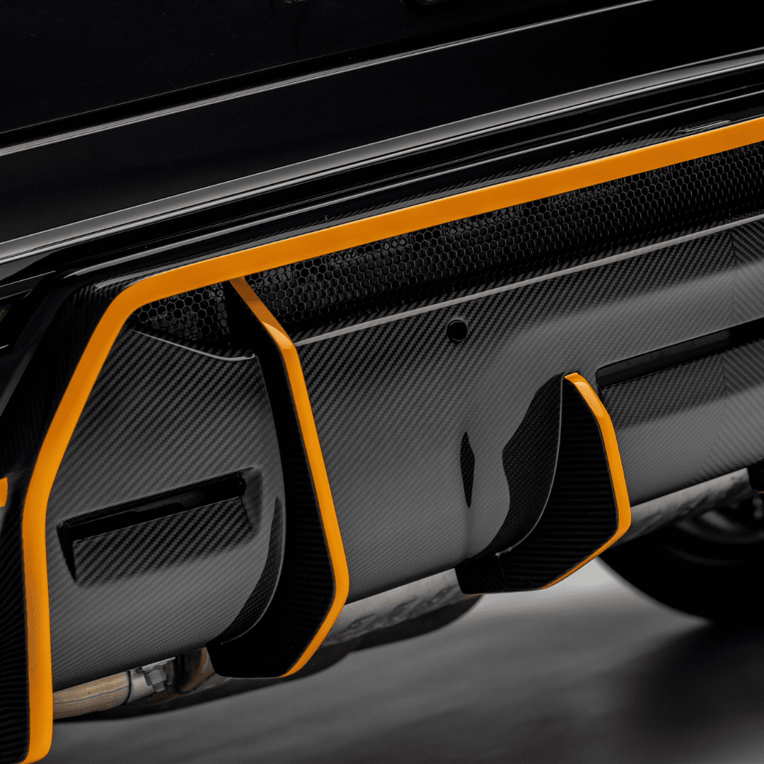 Lamborghini Urus Rampante Edizione Aero Rear Diffuser - Carbon Fiber Spoiler for Lamborghini Urus SUV - Enhance Performance & Style for Racing & Street Driving