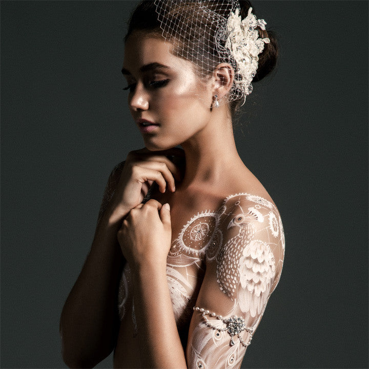 Elegant Kezani Pearl Wedding Armband - Pretty Eloise Pearl Drape Bridal Jewelry for Weddings, Prom & Special Occasions