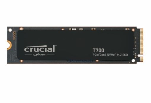 Crucial T700 Pro 1TB PCIe Gen5 NVMe M.2 2280 SSD - Blazing Fast Internal Solid State Drive for Gaming, Video Editing & High-Performance PCs