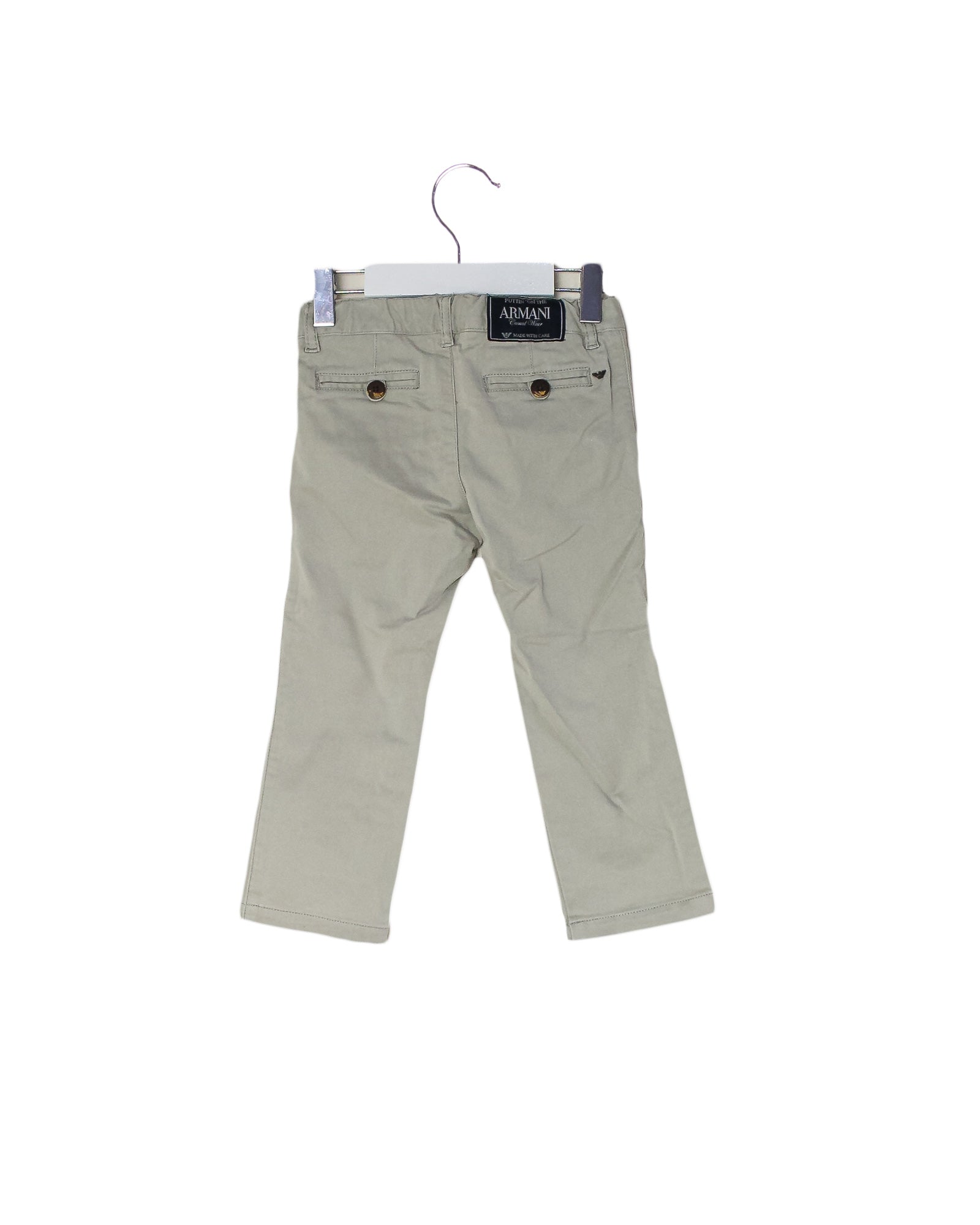 Armani Casual Pants for Men - Comfortable Slim Fit Dress Pants for Business, Office & Travel - 2T Size