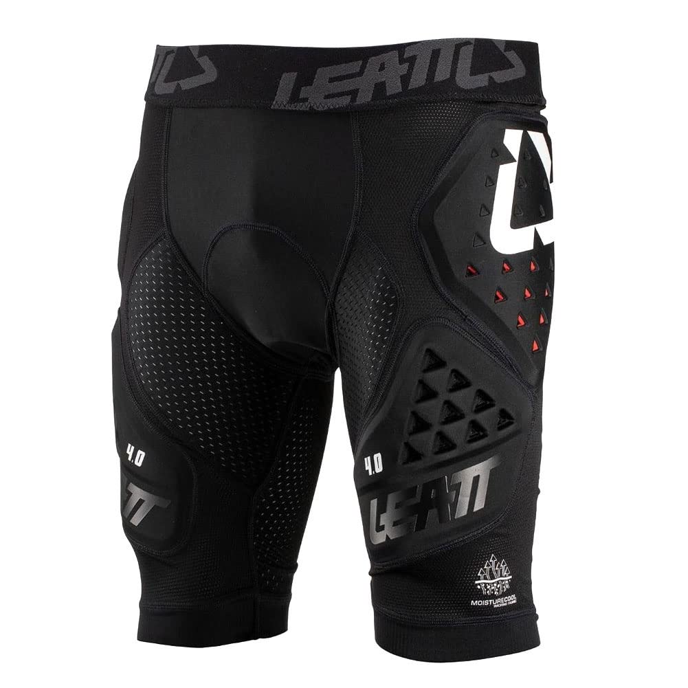 Leatt Impact Shorts 3DF 4.0 - Protective MTB Bike Shorts for Downhill & Enduro Riding - Durable Padded Cycling Shorts for Mountain Biking & BMX