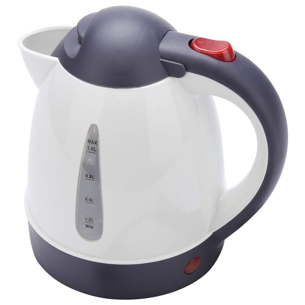 Portable Electric Water Kettle - 1000ML Cordless Fast Boiling Travel Kettle (250W) for Tea, Coffee & Instant Meals | Perfect for Car, Office, Camping & Home Use