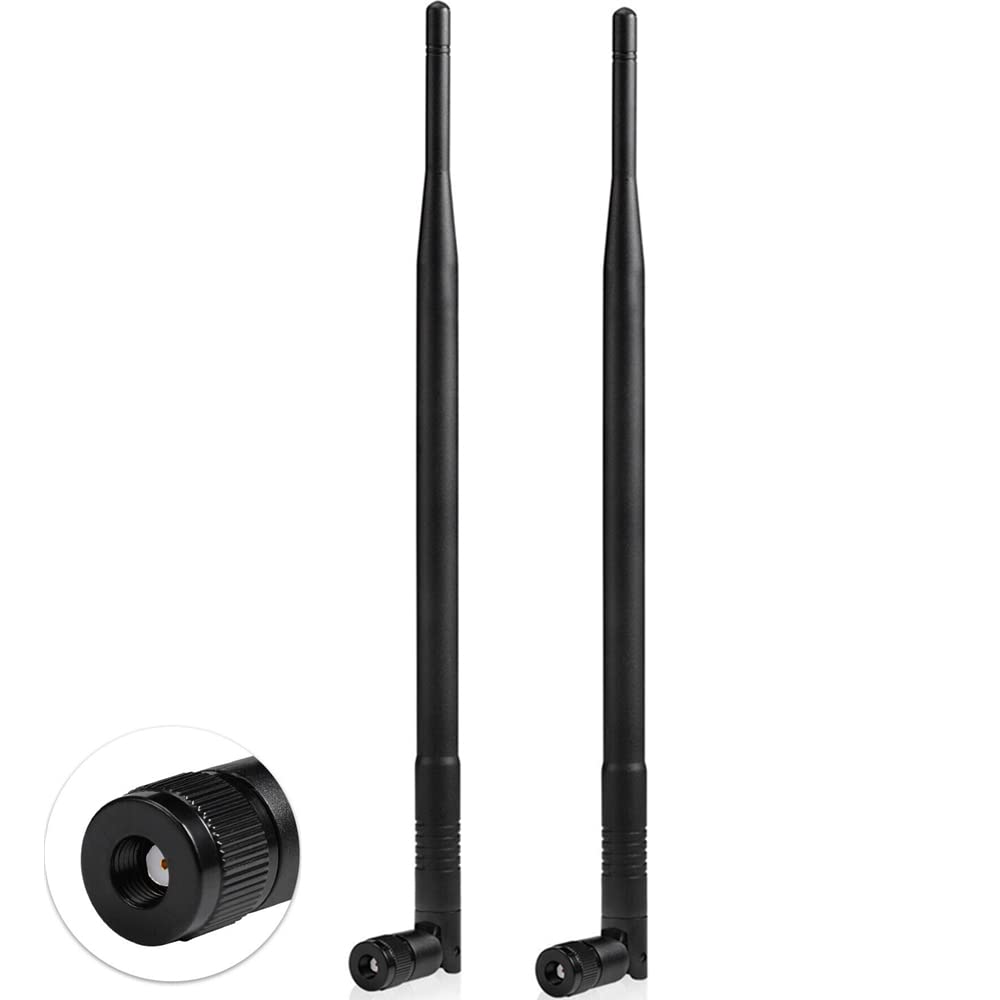 High Gain 4G LTE Antenna 7dBi RP-SMA Male - Indoor/Outdoor Cellular Antenna for 4G LTE Wireless Routers, Hotspots, IoT Devices, Trail Cameras & Security Systems | Perfect for Remote Monitoring, Industrial Applications & Outdoor Connectivity