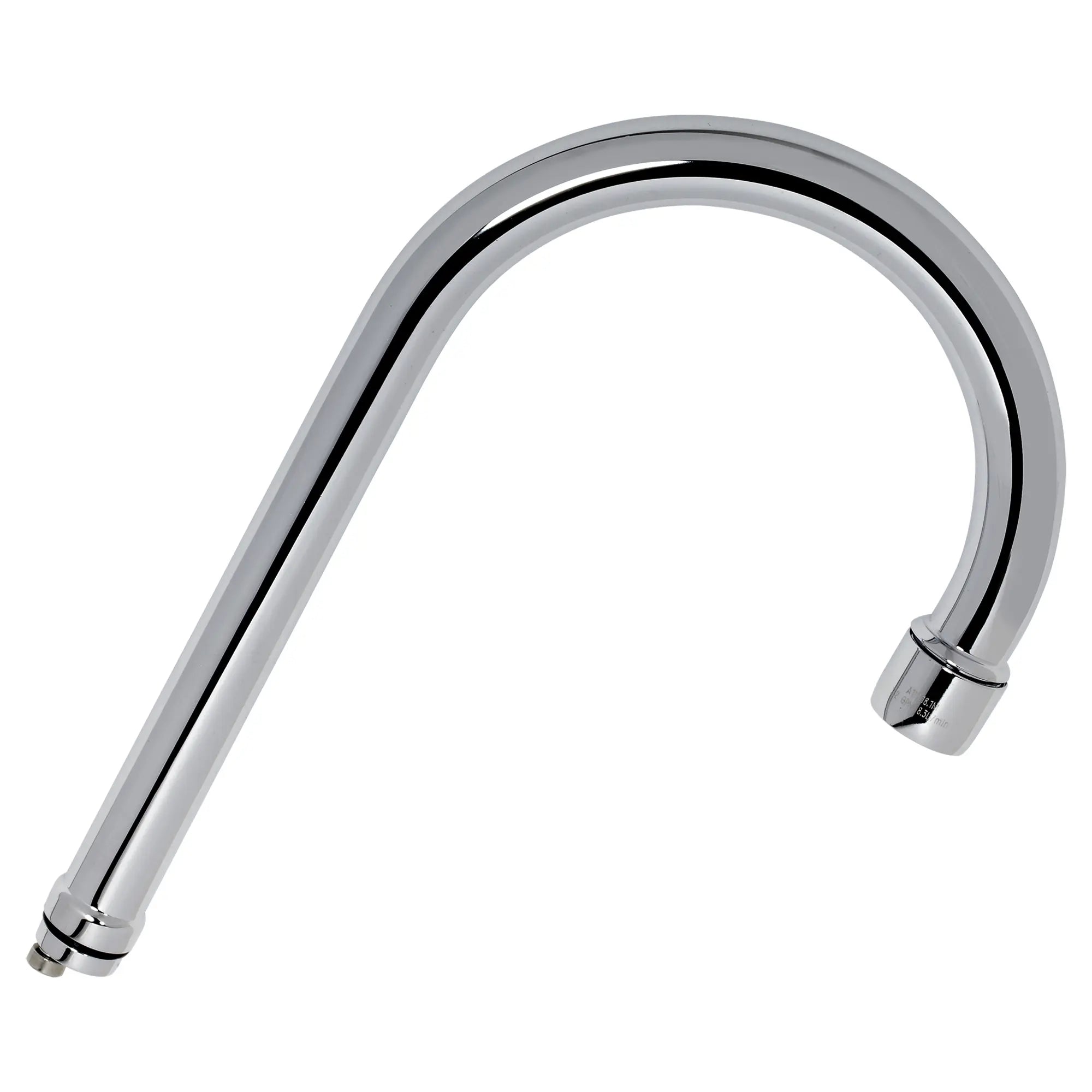 Gooseneck Spout S/A Amarilis Centerset Bathroom Faucet - Elegant Brushed Nickel Finish for Sink and Vanity, Perfect for Modern Home and Commercial Use