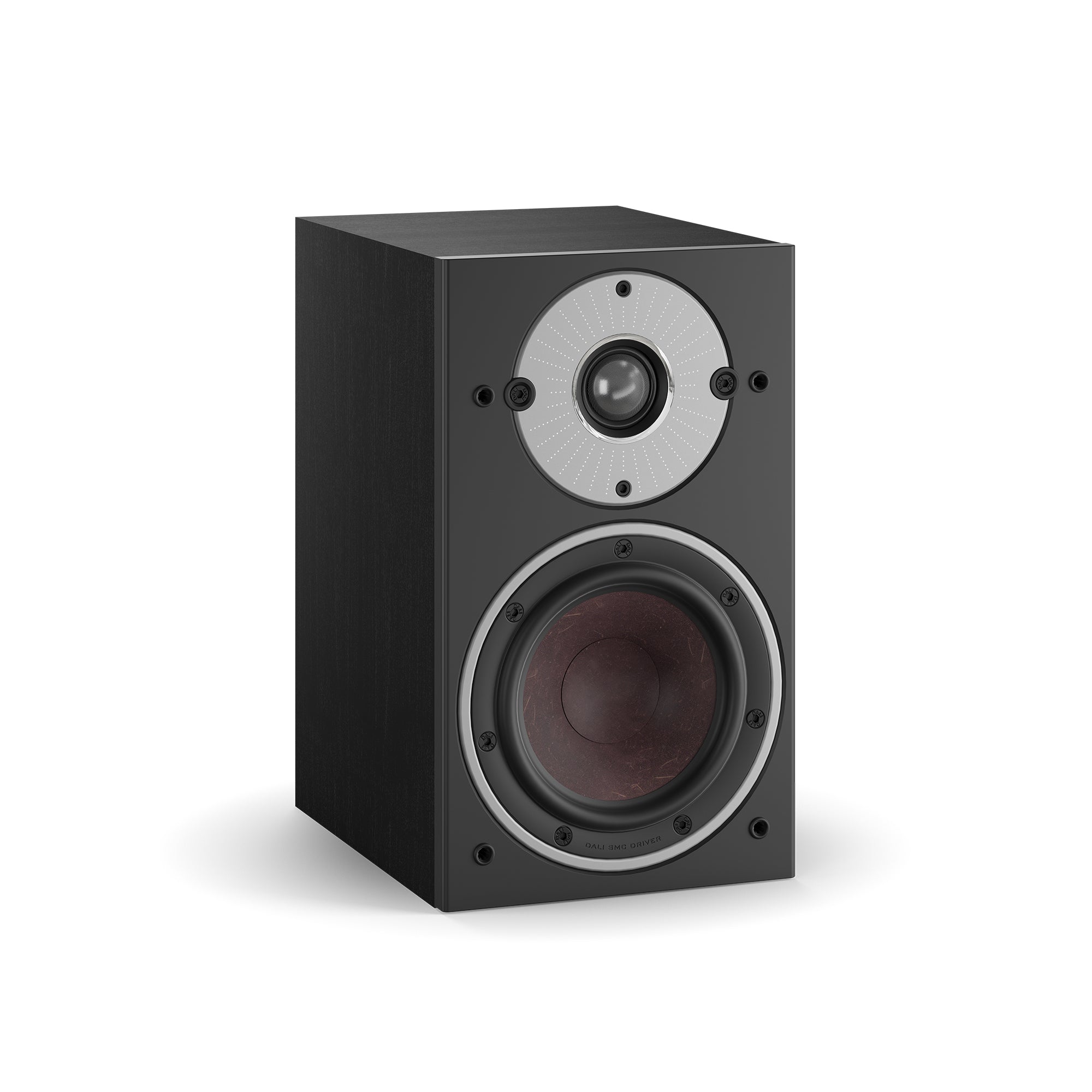 DALI OBERON 1 Bookshelf Speakers - Premium HiFi Stereo Sound for Home Theater, Music Listening & Gaming (Pair, Black/Walnut/White) - Perfect for Living Rooms, Bedrooms & Home Offices