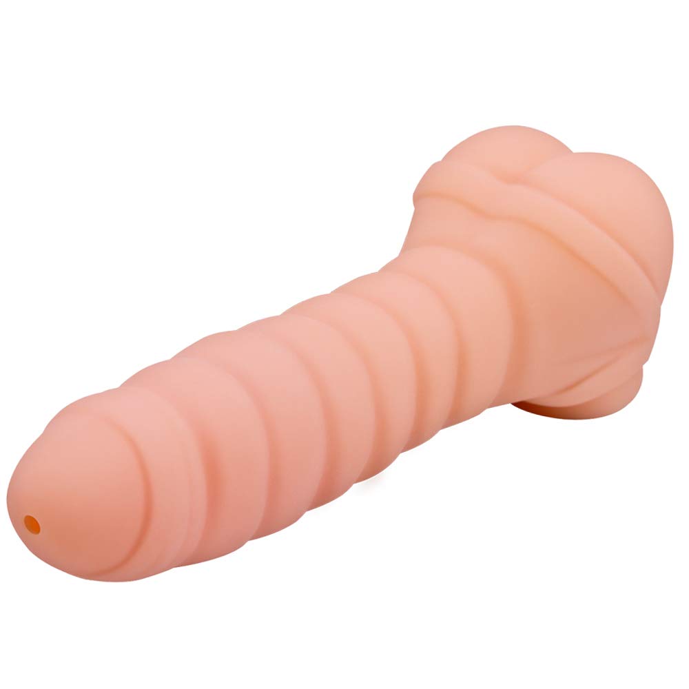 Super Soft Vibrating Male Masturbation Cup - Realistic Stroker Sleeve for Men | Discreet Adult Sex Toy for Solo Pleasure & Stress Relief