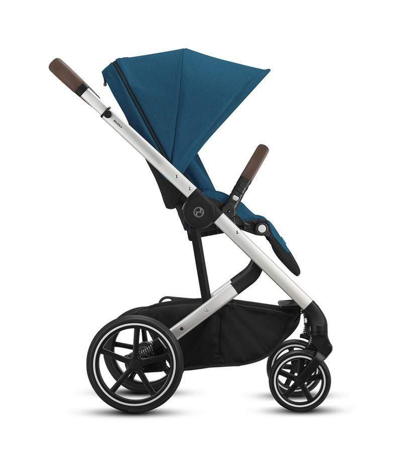 Cybex Balios S Lux Stroller - Premium Lightweight Travel Stroller with Adjustable Handle & Large Storage Basket | Perfect for City Walks, Travel & Everyday Use