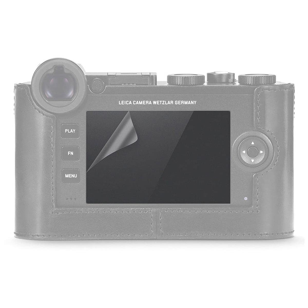 Leica Premium Hybrid Glass Screen Protector - HD Clear, Anti-Scratch, Bubble-Free for iPhone 14/13/12 Pro Max - Perfect for Outdoor Adventures & Daily Protection