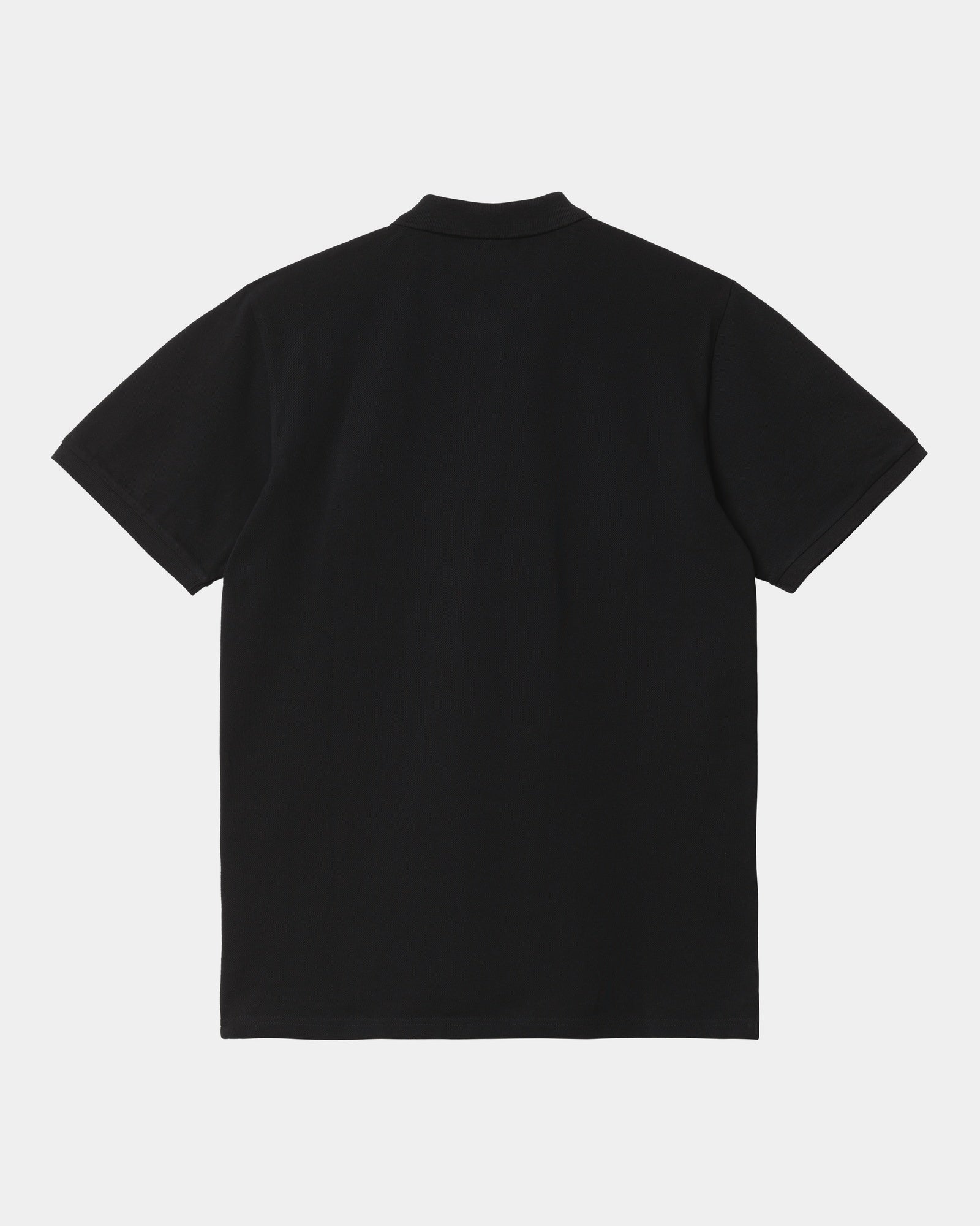Chase Pique Polo Shirt for Men - Classic Black Cotton Casual Wear - Perfect for Office, Golf & Outdoor Activities