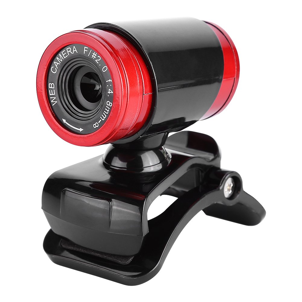 Ciciglow 12MP HD Webcam with Microphone, 360 Degree Rotatable USB Clip-On Web Camera for Laptop & Desktop (Black+Silver) - Perfect for Video Conferencing, Online Classes & Live Streaming
