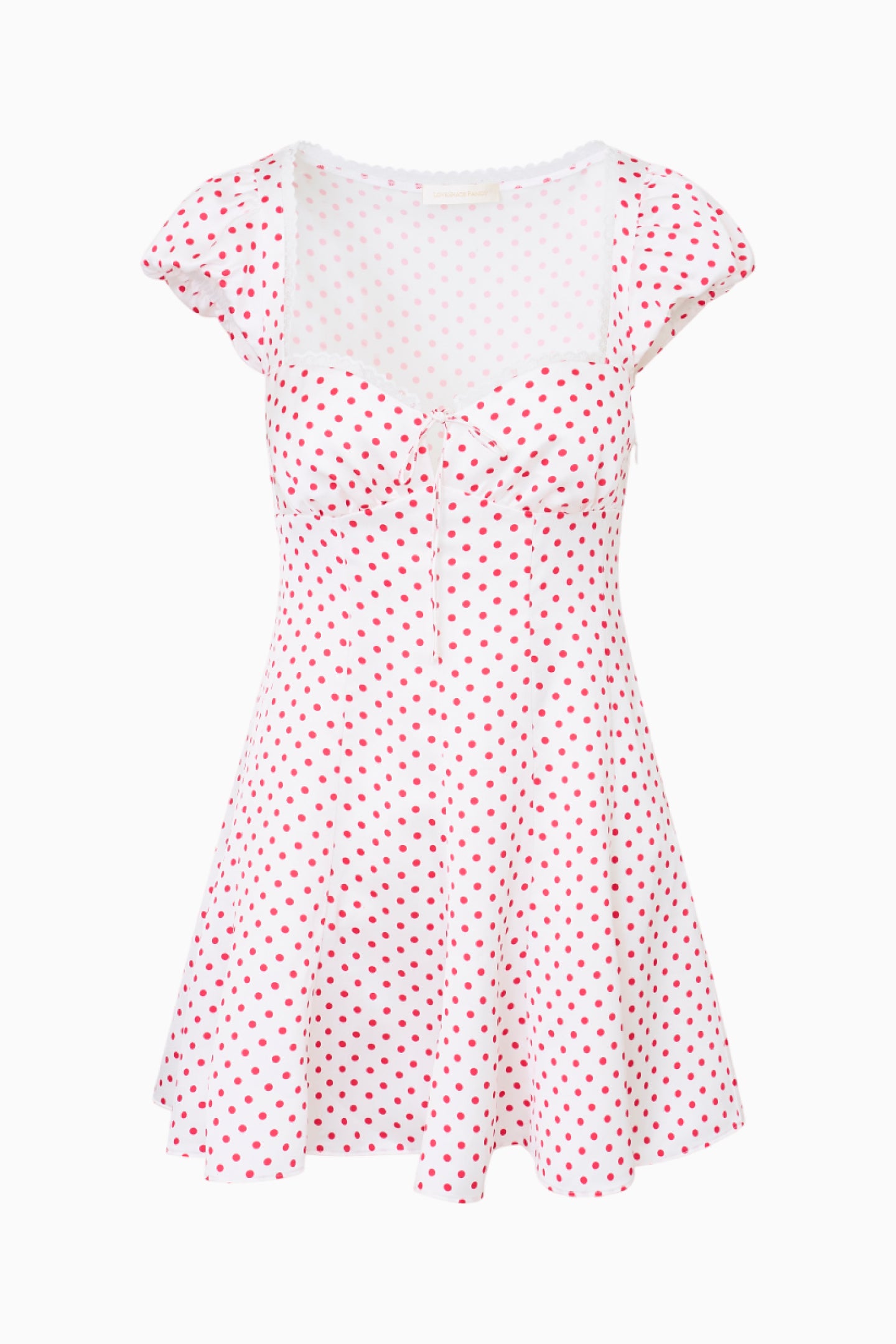 Polka Dot Mini Dress for Women - Flirty & Fun Summer Party Dress - Perfect for Dates, Cocktails, and Beach Vacations