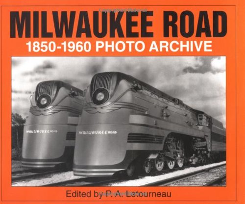 Vintage Milwaukee Road Railroad Photos 1850-1960 - Historical Train Collection for Railway Enthusiasts & Home Decor | Perfect for Wall Art, Office Decor, and History Buffs