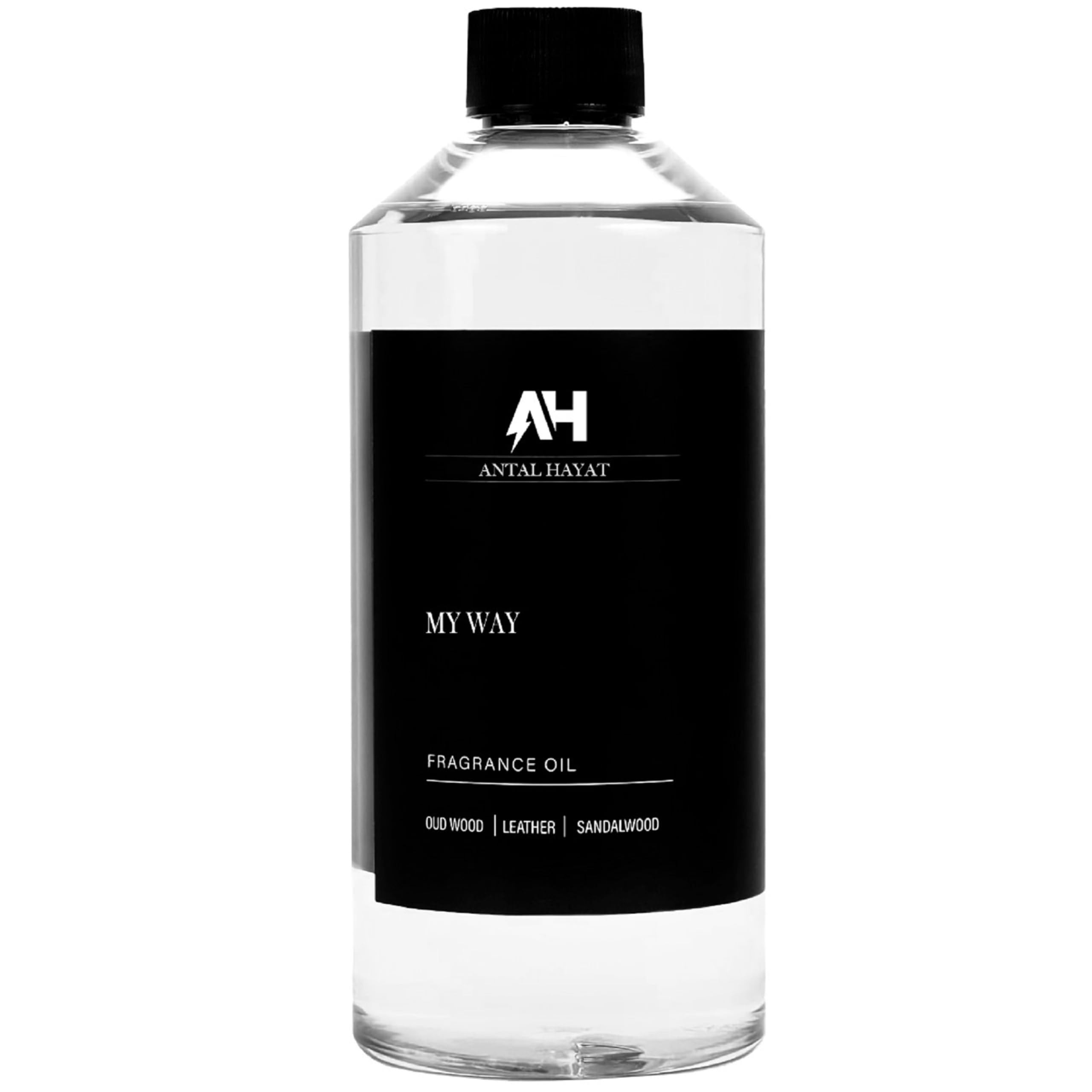 My Way 500mL Premium Essential Oil Diffuser - Luxury Hotel Inspired Aromatherapy Scent with Sandalwood, Virginia Cedar & Iris - Inspired by One Hotel Miami Beach - Perfect for Home Spa, Yoga & Relaxation