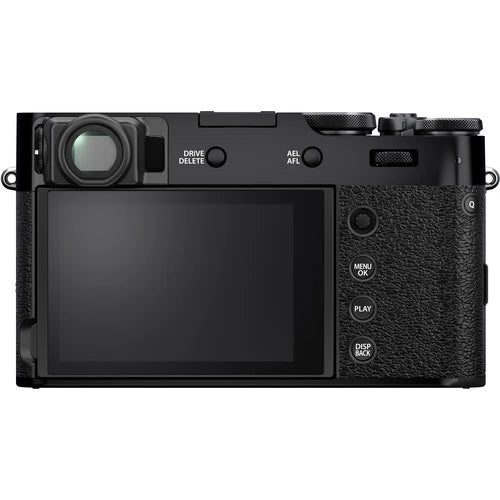 Fujifilm X100V Digital Camera 26.1MP APS-C Mirrorless Camera with 23mm F2 Lens - Black & Silver Edition for Street Photography & Travel Vlogging
