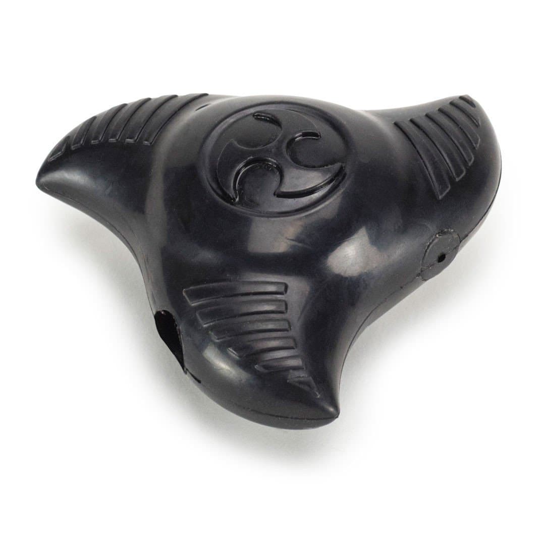 Pet Safe Squeak 'n Treat Ninja Star Dog Toy - Interactive Chew Toy for Small & Large Dogs - Perfect for Indoor Play, Training & Teething Relief