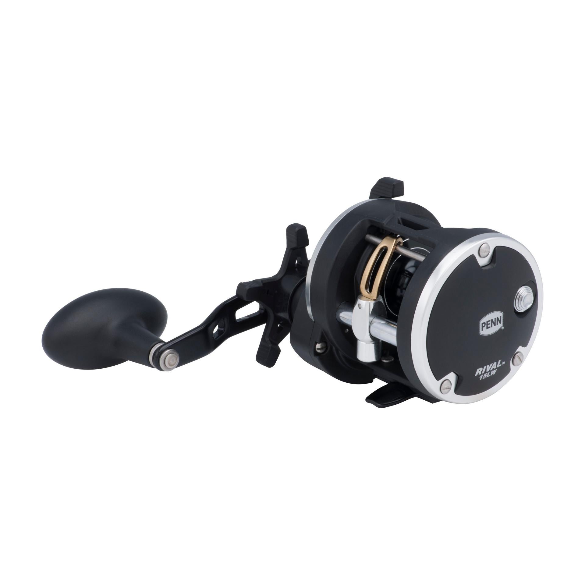 Rival™ Level Wind Conventional Fishing Reel - Smooth Casting & Retrieval for Saltwater & Freshwater Angling