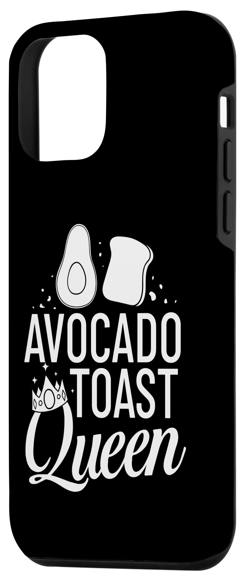 iPhone 12 Mini Case - Cute Avocado Toast Design, Slim Protective Phone Cover for iPhone 12 Mini - Perfect for Cooking Enthusiasts, Food Lovers & Kitchen Use
