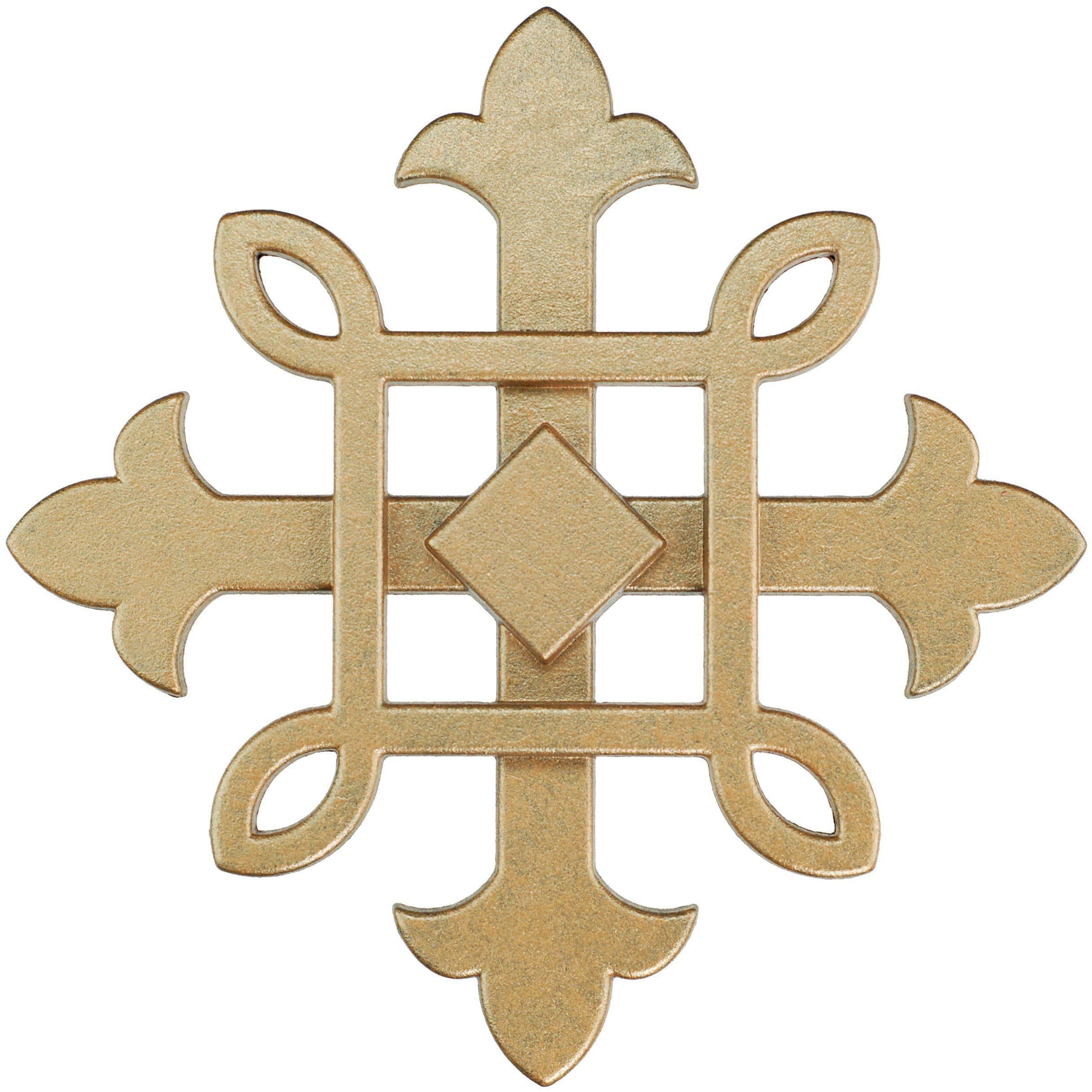 Helser Artigiani Flame Finial - Handcrafted Metal Decorative Finial for Home & Garden - Perfect for Fireplace Mantels, Gates, and Outdoor Decor