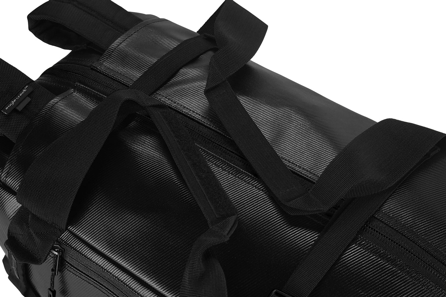 Eagle Creek Migrate Wheeled Duffel 130L Black - Large Travel Duffel Bag with Wheels for Airplane, Camping & Adventure Trips