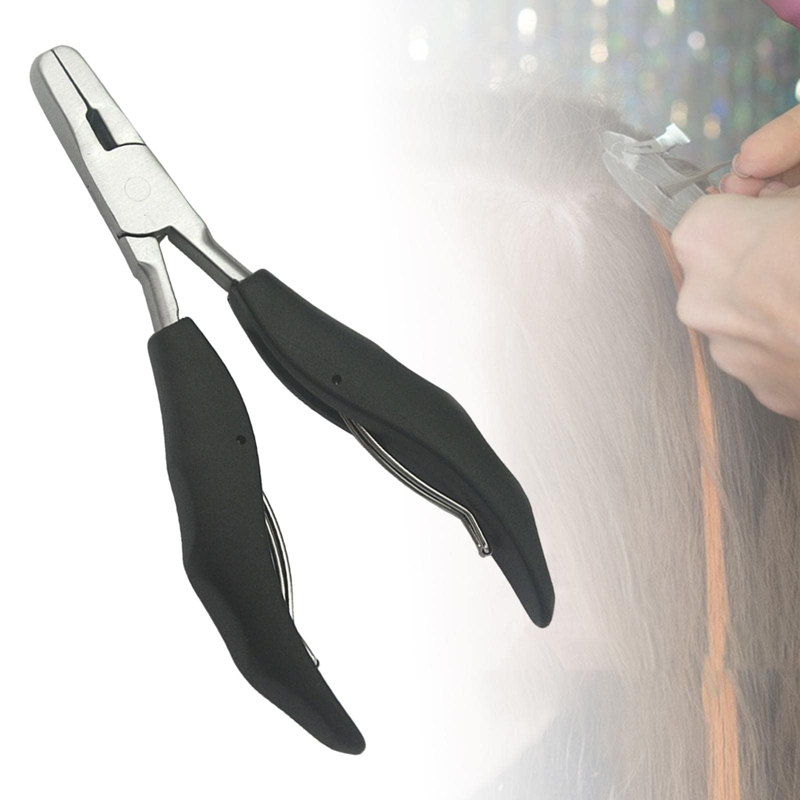 **Sharplace Hair Extension Pliers - Professional Fusion Glue Remover Tool for Safe & Easy Hair Extensions Removal | Perfect for Salons & DIY Styling**