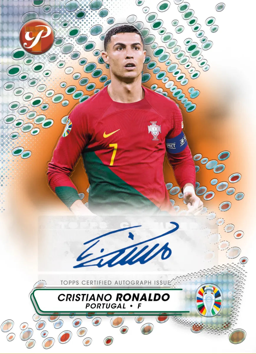 Topps Pristine Road to UEFA EURO 2024 Hobby Box - Premium Soccer Trading Cards Collection for Collectors & Fans - Perfect for Display, Gifting & Investment