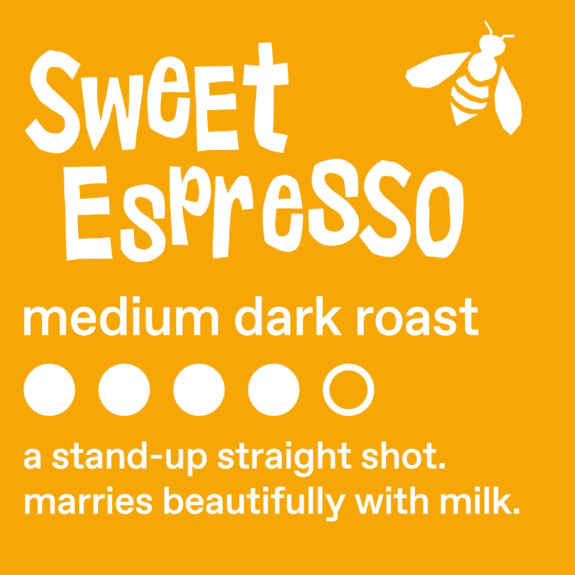 Fairtrade Organic Arabica Coffee - Sweet Espresso Medium Dark Roast for Home & Office Brewing