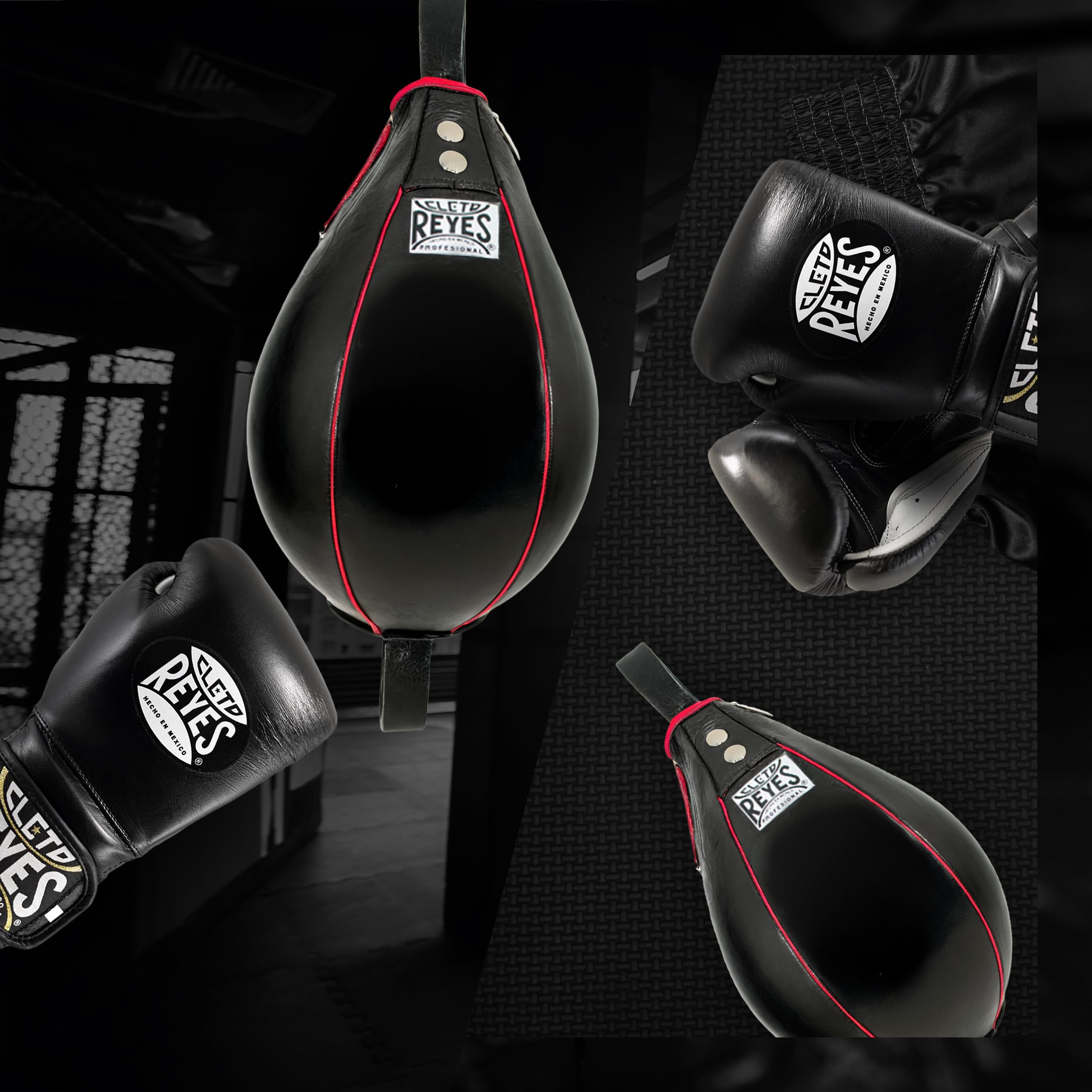 CLETO REYES Double End Punching Bag - Premium Boxing Training Equipment for MMA, Kickboxing & Muay Thai | Perfect for Gym Workouts, Home Training & Combat Sports Practice