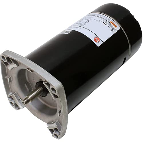 ClimaTek 1.0 HP Square Flange Pool Spa Pump Motor - Upgraded Replacement for Marathon, Ideal for Residential & Commercial Pool and Spa Systems