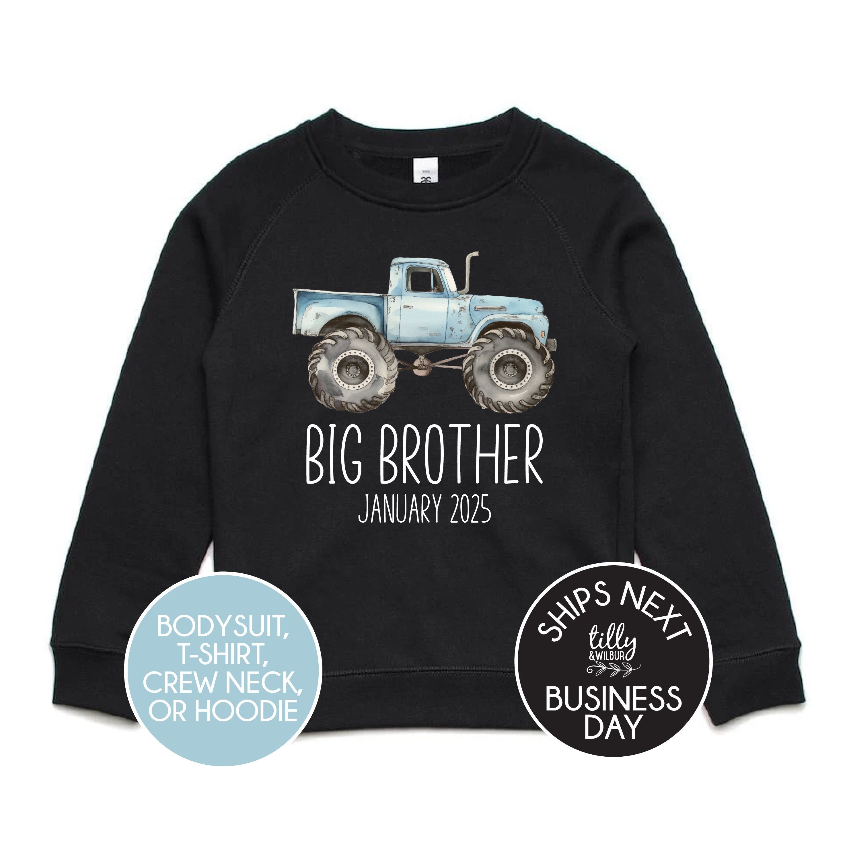 Big Brother Jumper - Soft & Cozy Knit Sweater for Men | Perfect for Winter, Casual Outfits & Family Gatherings