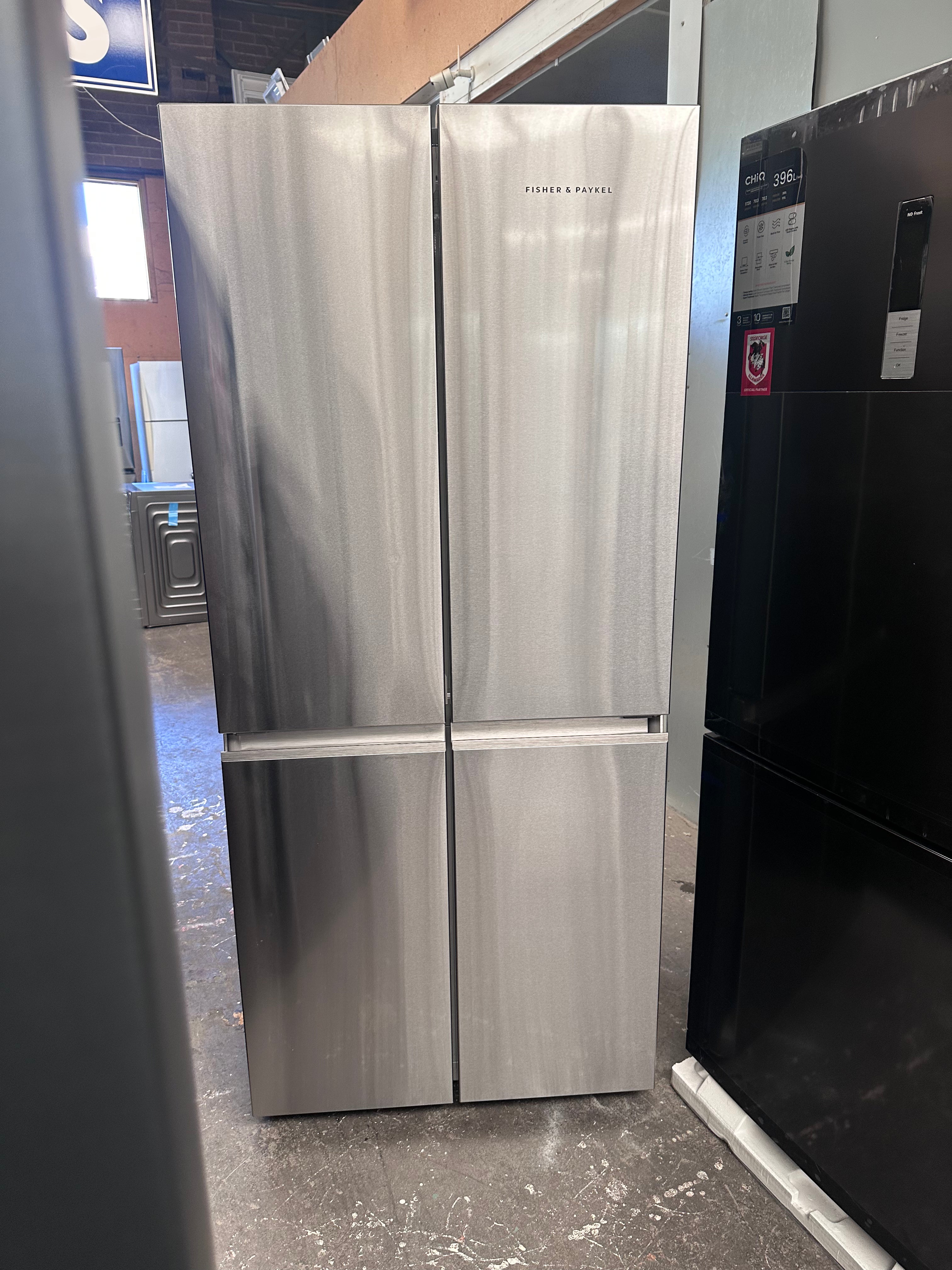 Fisher & Paykel RF500QNX1 498L Quad Door Refrigerator - Stainless Steel Series 7 | Factory Second | Perfect for Modern Kitchens & Open-Plan Living Spaces