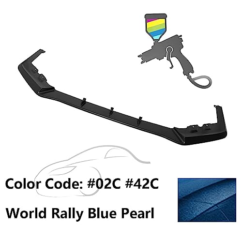 Painted #02C, 42C World Rally Blue Pearl