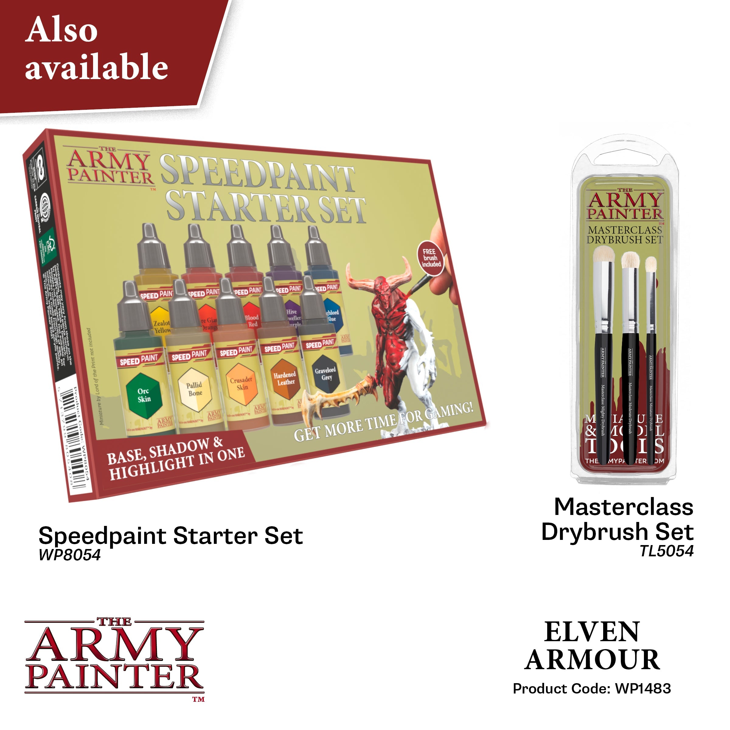 Warpaints Metallics: Elven Armor - Premium Metallic Paint for Miniature Figures & Fantasy Models - Perfect for Warhammer, D&D, and Tabletop Gaming