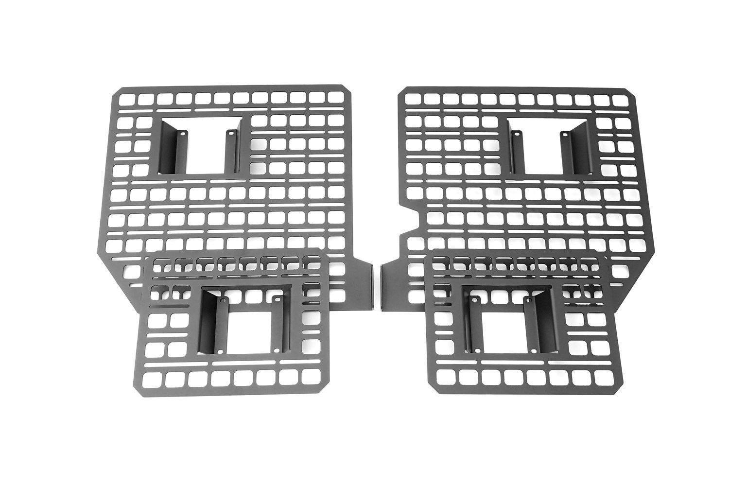 15-20 Ford Raptor BuiltRight Bedside Rack System 4 Panel Kit | Heavy Duty Truck Bed Storage Organizer | Perfect for Off-Road Gear & Work Tools