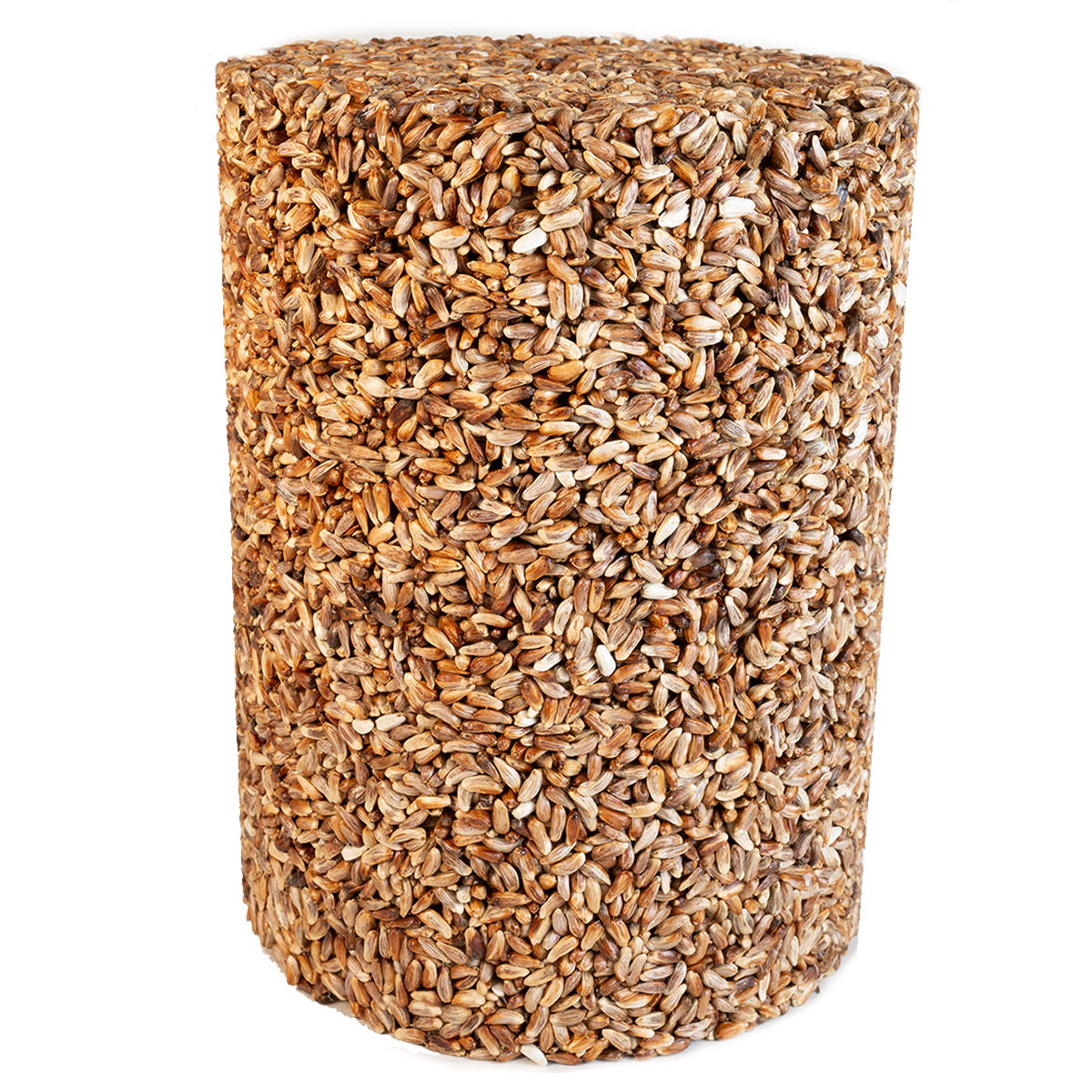 Premium Safflower Seed Cylinder for Wild Birds - Large Size (3.5 lbs) - Attracts Cardinals, Finches & Woodpeckers - Perfect for Backyard Bird Feeders & Nature Lovers