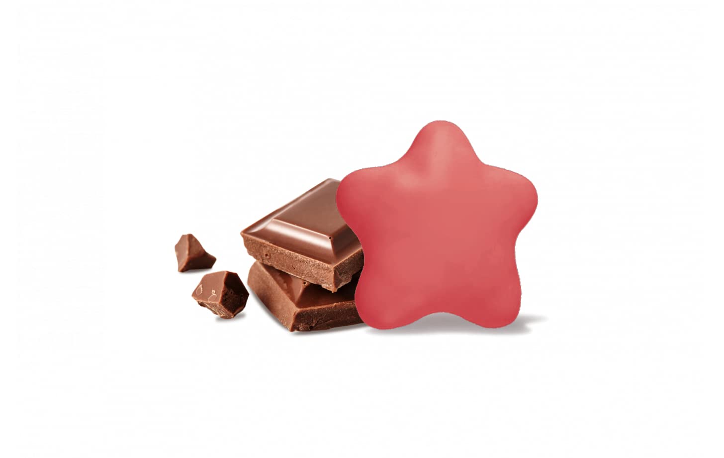 CONFETTI MAXTRIS 500g Candy Tray - Sweet Red Stars Wrapped Candy for Birthday Parties & Wedding Celebrations
