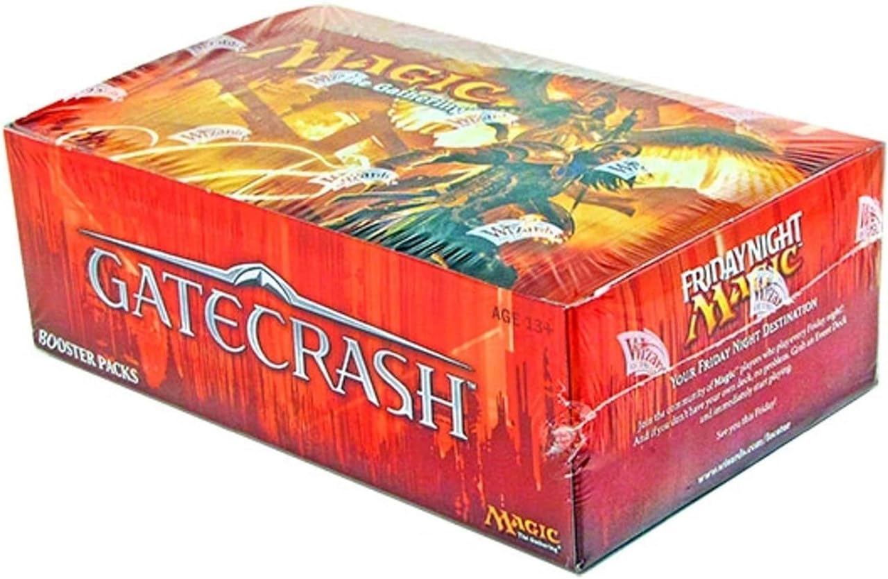 Magic: The Gathering MTG Gatecrash Booster Box - 36 Sealed Packs | Collectible Trading Card Game | Perfect for MTG Tournaments & Game Nights