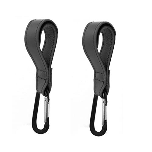 **Baby Stroller Hooks – Heavy Duty Multipurpose Hanging Hooks for Diaper Bags, Grocery Shopping & Essentials – Durable Leather Pram Straps for Car Seats, Shopping Carts & Strollers (Perfect for Parents On-the-Go)**