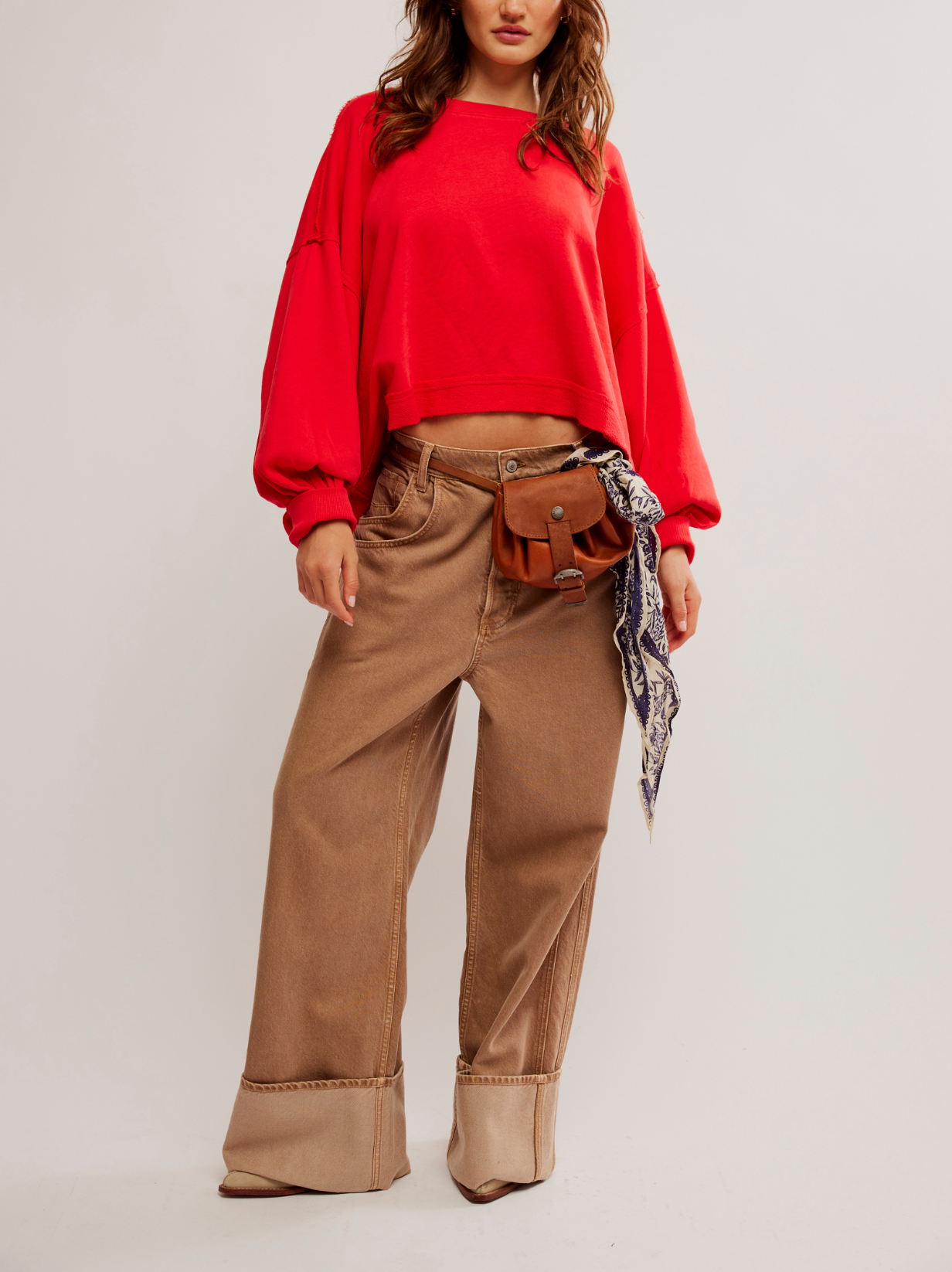 Trish Sweatshirt - Women's Cozy Pullover Sweatshirt | Soft Casual Long Sleeve Top for Fall & Winter | Perfect for Lounge, Travel, and Everyday Wear