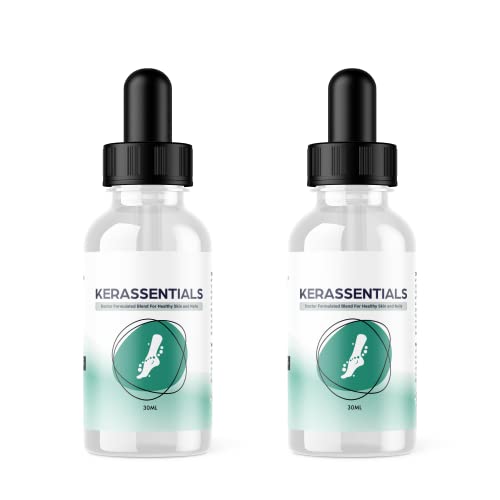 Kerassentials Toenail Fungus Treatment Oil - 2 Pack | Natural Nail Fungus Solution for Healthy Toenails | Perfect for Athletes, Swimmers & Daily Foot Care
