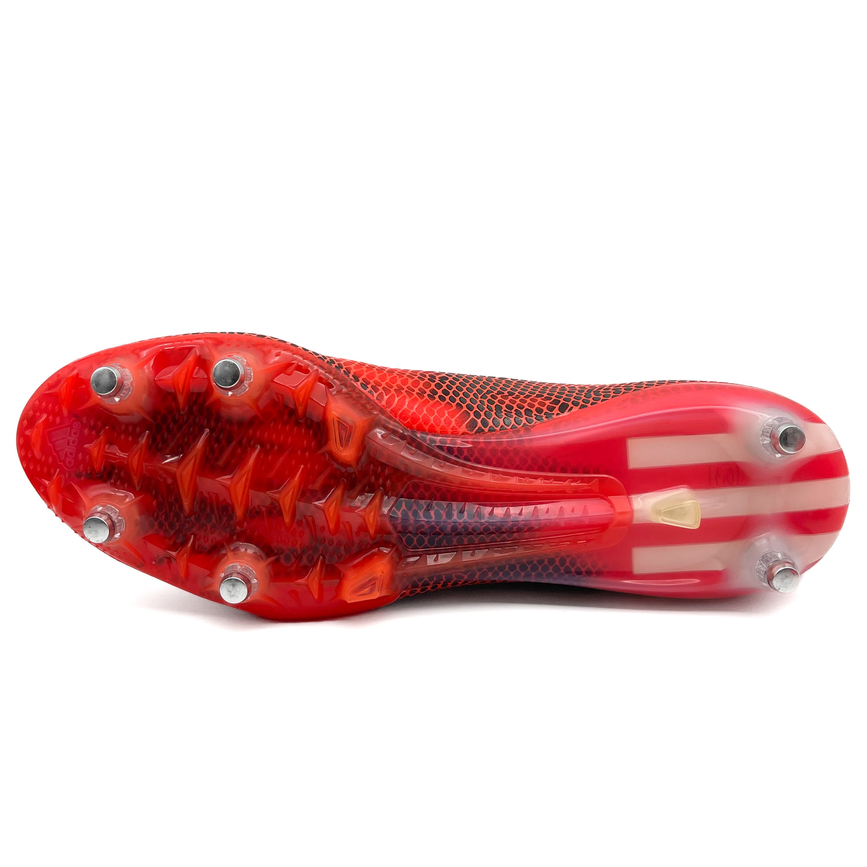 Adidas F50 Adizero SG Soccer Cleats - Solar Red Color | Lightweight Football Shoes for Firm Ground | Perfect for Professional Matches & Training