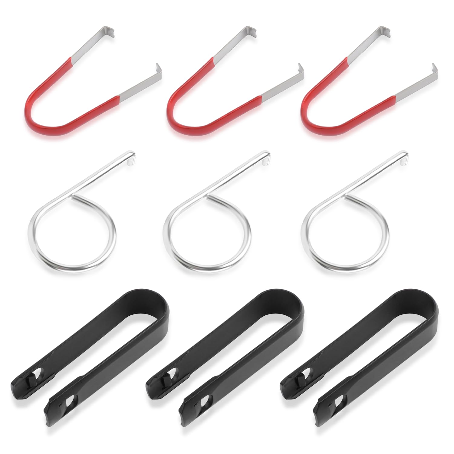 9PCS Universal Lug Nut Cover Removal Tool Kit for Car Truck SUV - Professional Hubcap Puller for Easy Wheel Repair & Maintenance