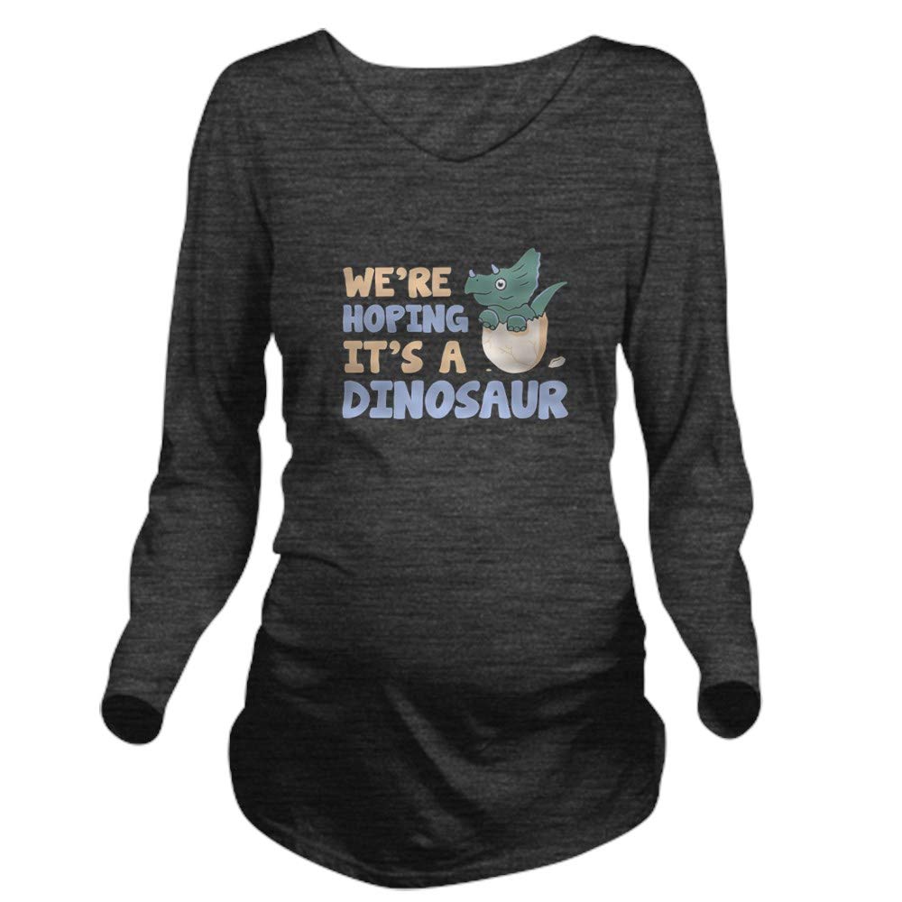 Funny Dinosaur Maternity T-Shirt - Cute Pregnancy Tee for Expecting Moms | Perfect for Baby Showers, Gender Reveals & Maternity Photos