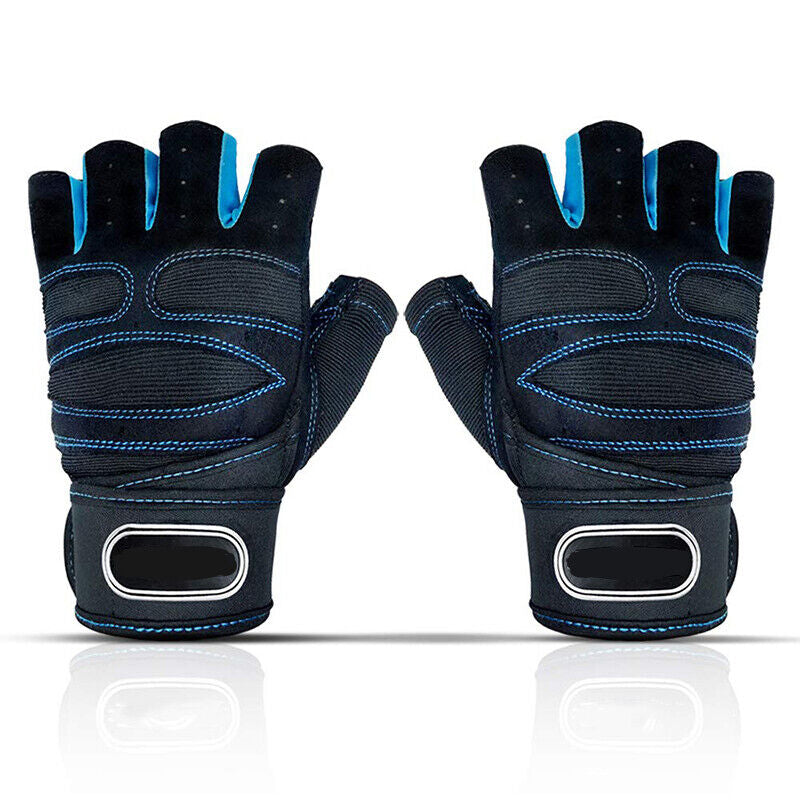 Weight Lifting Gloves for Men & Women - Breathable Gym Gloves with Wrist Support for Weight Training, CrossFit & Fitness Workouts - Perfect for Gym, Home Workouts & Strength Training