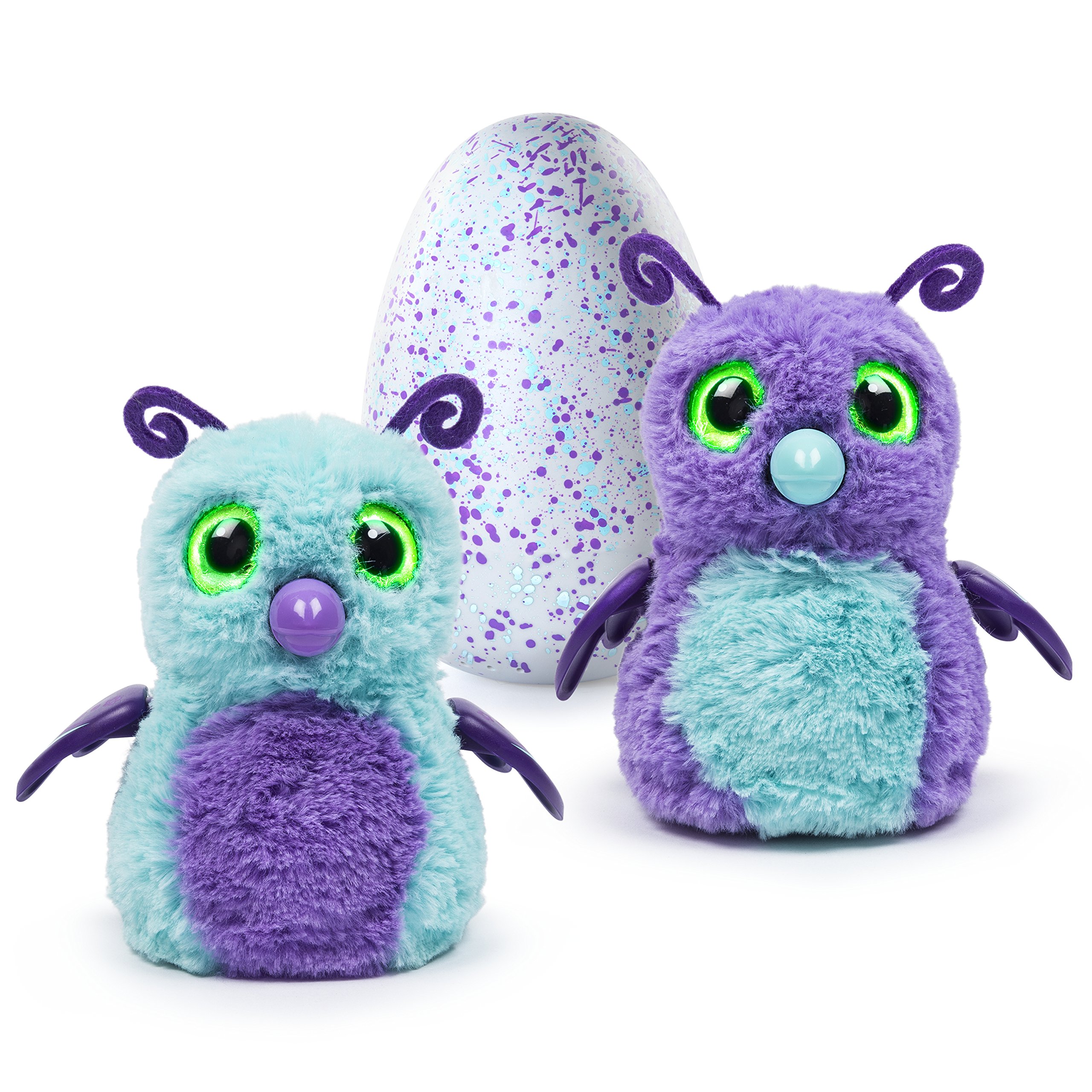 Hatchimals Interactive Hatching Egg Toy - Purple & Teal Burtle Baby Creature for Kids | Fun Collectible Gift for Birthday & Christmas | Perfect for Imaginative Play & Role-Playing Games