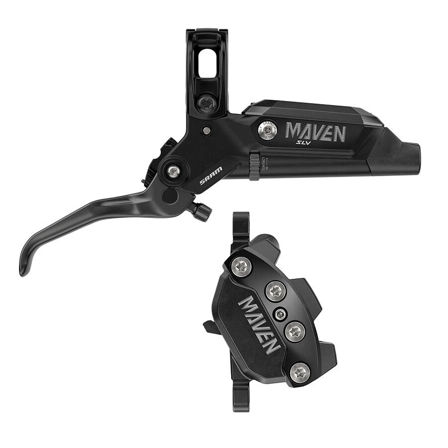 SRAM Maven Silver Ultimate Disc Brake Set - High-Performance Hydraulic Brakes for Mountain Bikes | Perfect for Trail Riding & Downhill Cycling