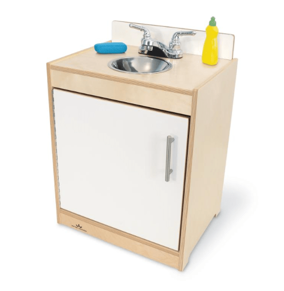 Modern White Ceramic Bathroom Sink WB7430 - Elegant Drop-in Vanity Basin for Contemporary Home & Commercial Spaces